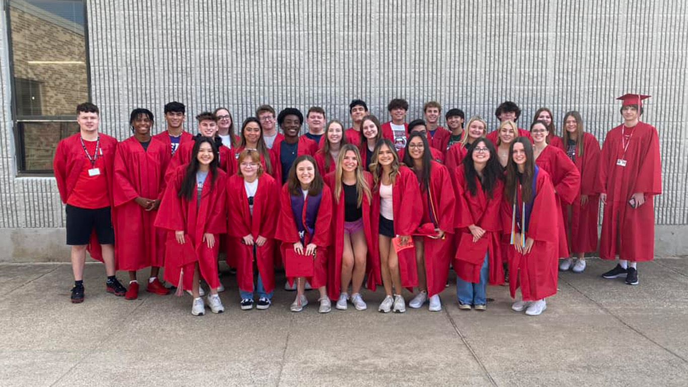 Graduation Parade at Timber Creek ES